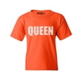 thumbnail image 1 of Shop4Ever Kids Queen African Pattern Style Graphic Child's Youth T-Shirt Large Orange, 1 of 4