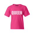 thumbnail image 1 of Shop4Ever Kids Queen African Pattern Style Graphic Child's Youth T-Shirt Small Heliconia Pink, 1 of 4