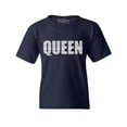 thumbnail image 1 of Shop4Ever Kids Queen African Pattern Style Graphic Child's Youth T-Shirt Small Navy Blue, 1 of 4