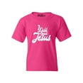 thumbnail image 1 of Shop4Ever Kids Y'all Need Jesus Graphic Child's Youth T-Shirt X-Small Heliconia Pink, 1 of 4