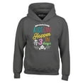 thumbnail image 1 of Shop4Ever Men's A Lot Can Happen in 3 Days Easter Christian Hooded Sweatshirt Hoodie Medium Charcoal, 1 of 5