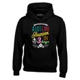 thumbnail image 1 of Shop4Ever Men's A Lot Can Happen in 3 Days Easter Christian Hooded Sweatshirt Hoodie XXXXX-Large Black, 1 of 5