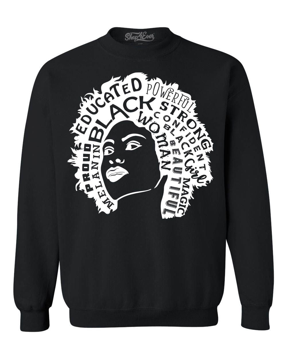 Good American X B Project Self Made Woman Black Crewneck Sweatshirt Size XL  NEW