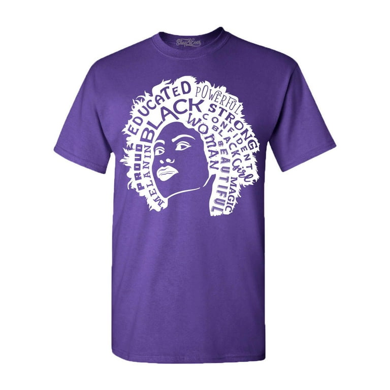 Cloud print T-shirt Purple Brand