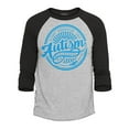 thumbnail image 1 of Shop4Ever Men's Autism Awareness Accept Understand Love Blue Circle Raglan Baseball Shirt X-Large Heather Grey/Black, 1 of 4