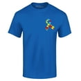 thumbnail image 1 of Shop4Ever Men's Autism Awareness Puzzle Ribbon Pocket Size Graphic T-shirt Medium Royal Blue, 1 of 5
