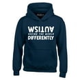 thumbnail image 1 of Shop4Ever Men's Autism Seeing the World Differently Hooded Sweatshirt Hoodie Medium Navy, 1 of 5