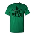 thumbnail image 1 of Shop4Ever Men's Bad Witch "BLACK" Halloween Costume Graphic T-shirt Small Kelly, 1 of 5