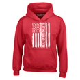 thumbnail image 1 of Shop4Ever Men's Best Husband Ever American Flag Patriotic Hooded Sweatshirt Hoodie XXX-Large Red, 1 of 5