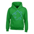 thumbnail image 1 of Shop4Ever Men's Blue Puzzle Piece Autism Awareness Hooded Sweatshirt Hoodie XXX-Large Irish Green, 1 of 3