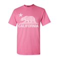 thumbnail image 1 of Shop4Ever Men's California Vintage Bear Graphic T-shirt Small Azalea Pink, 1 of 5