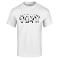 thumbnail image 1 of Shop4Ever Men's Cat Ghosts Halloween Graphic T-shirt XX-Large White, 1 of 5