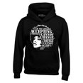 thumbnail image 1 of Shop4Ever Men's Changing The Things I Cannot Accept Angela Davis Hooded Sweatshirt Hoodie X-Large Black, 1 of 5