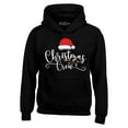 thumbnail image 1 of Shop4Ever Men's Christmas Crew Matching Xmas Holiday Hooded Sweatshirt Hoodie XXX-Large Black, 1 of 5