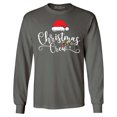 thumbnail image 1 of Shop4Ever Men's Christmas Crew Matching Xmas Holiday Long Sleeve Shirt Small Charcoal, 1 of 5