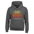thumbnail image 1 of Shop4Ever Men's Dad Grandpa Great Grandpa I Keep Getting Better Hooded Sweatshirt Hoodie XX-Large Charcoal, 1 of 5