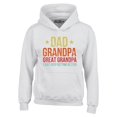 thumbnail image 1 of Shop4Ever Men's Dad Grandpa Great Grandpa I Keep Getting Better Hooded Sweatshirt Hoodie XXX-Large White, 1 of 5