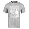 thumbnail image 1 of Shop4Ever Men's Dreamer Change The World Quote Harriet Tubman Graphic T-shirt Small Sports Grey, 1 of 5