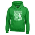 thumbnail image 1 of Shop4Ever Men's Dreamer Change The World Quote Harriet Tubman Hooded Sweatshirt Hoodie XXX-Large Irish Green, 1 of 5