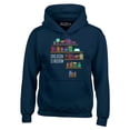 thumbnail image 1 of Shop4Ever Men's Education is Freedom African History Books Hooded Sweatshirt Hoodie Small Navy, 1 of 5