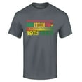 thumbnail image 1 of Shop4Ever Men's Emancipation Day Juneteenth Black Freedom Graphic T-shirt X-Large Black, 1 of 5