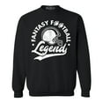 thumbnail image 1 of Shop4Ever Men's Fantasy Football Legend Crewneck Sweatshirt XXXXX-Large Black, 1 of 5