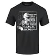 thumbnail image 1 of Shop4Ever Men's Free Speech Inspiring Quote Frederick Douglass Graphic T-shirt Large Black, 1 of 5