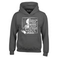 thumbnail image 1 of Shop4Ever Men's Free Speech Inspiring Quote Frederick Douglass Hooded Sweatshirt Hoodie X-Large Charcoal, 1 of 5