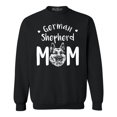 thumbnail image 1 of Shop4Ever Men's German Shepherd Crewneck Sweatshirt Small Black, 1 of 5