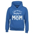 thumbnail image 1 of Shop4Ever Men's German Shepherd Hooded Sweatshirt Hoodie Large Royal Blue, 1 of 5