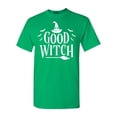 thumbnail image 1 of Shop4Ever Men's Good Witch "White" Halloween Costume Graphic T-shirt XXXXX-Large Irish Green, 1 of 5