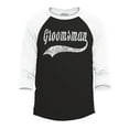 thumbnail image 1 of Shop4Ever Men's Groomsman Baseball Wedding Raglan Baseball Shirt Small Black/White, 1 of 4
