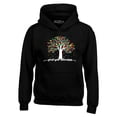 thumbnail image 1 of Shop4Ever Men's Grow Your Awareness Autism Puzzle Tree Hooded Sweatshirt Hoodie XX-Large Black, 1 of 5