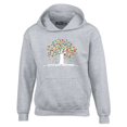 thumbnail image 1 of Shop4Ever Men's Grow Your Awareness Autism Puzzle Tree Hooded Sweatshirt Hoodie XXX-Large Sports Grey, 1 of 5