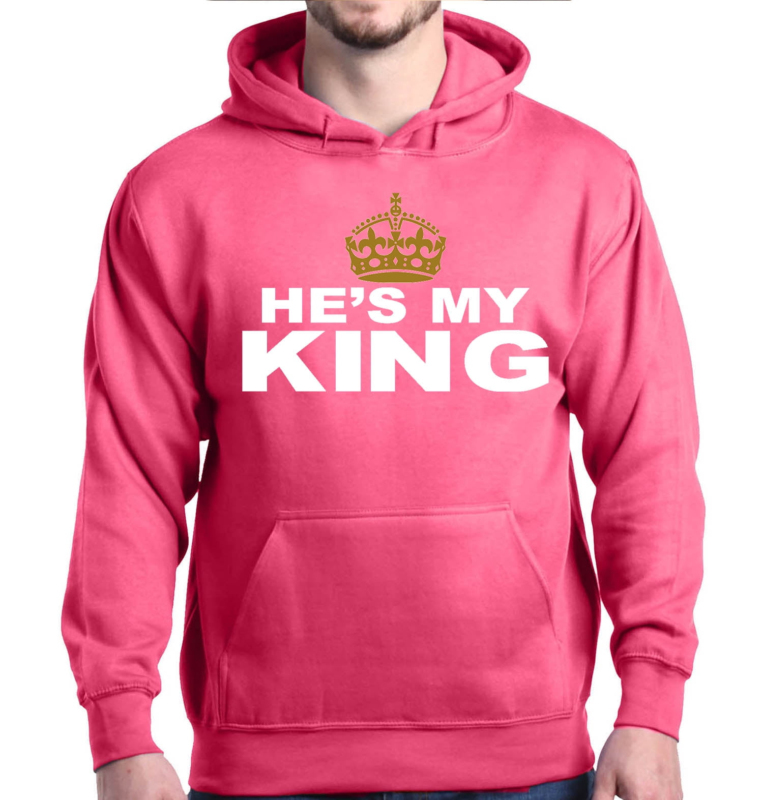 Hooded Sweatshirts She's My Queen He's My King Sweaters