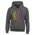 thumbnail image 1 of Shop4Ever Men's I Can't Even Think Straight Gay Pride Hooded Sweatshirt Hoodie XX-Large Charcoal, 1 of 5