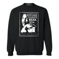 thumbnail image 1 of Shop4Ever Men's I Have Decided to Stick with Love Quote Martin Luther King Jr. Crewneck Sweatshirt Large Black, 1 of 5