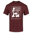 thumbnail image 1 of Shop4Ever Men's I Have Decided to Stick with Love Quote Martin Luther King Jr. Graphic T-shirt X-Large Maroon, 1 of 5