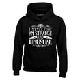 thumbnail image 1 of Shop4Ever Men's I Myself Am Strange and Unusual Halloween Hooded Sweatshirt Hoodie XXXX-Large Black, 1 of 5