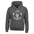 thumbnail image 1 of Shop4Ever Men's I Rock The Spectrum Skeleton Skull Hooded Sweatshirt Hoodie X-Large Charcoal, 1 of 5