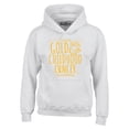 thumbnail image 1 of Shop4Ever Men's I Wear Gold for Childhood Cancer Awareness Hooded Sweatshirt Hoodie Large White, 1 of 5