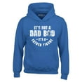 thumbnail image 1 of Shop4Ever Men's It's Not A Dad BOD It's A Father Figure Hooded Sweatshirt Hoodie Medium Royal Blue, 1 of 5