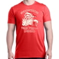 thumbnail image 1 of Shop4Ever Men's It's The Most Wonderful Time For A Beer Santa Graphic T-shirt XXXXX-Large Red, 1 of 5