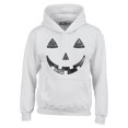 thumbnail image 1 of Shop4Ever Men's Jack O' Lantern Halloween Pumpkin Costume Hooded Sweatshirt Hoodie Small White, 1 of 5