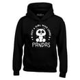 thumbnail image 1 of Shop4Ever Men's Just A Girl Who Loves Pandas Panda Bear Hooded Sweatshirt Hoodie Medium Black, 1 of 5