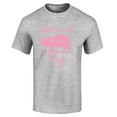 thumbnail image 1 of Shop4Ever Men's Just A Girl Who Loves Pigs Graphic T-shirt XXXX-Large Sports Grey, 1 of 5