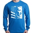thumbnail image 1 of Shop4Ever Men's Martin Luther King Jr. Long Sleeve Shirt X-Large Royal Blue, 1 of 5
