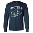 thumbnail image 1 of Shop4Ever Men's Mother of the Groom Wedding Long Sleeve Shirt XXX-Large Navy, 1 of 5