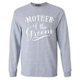 thumbnail image 1 of Shop4Ever Men's Mother of the Groom Wedding Long Sleeve Shirt XXX-Large Sports Grey, 1 of 5