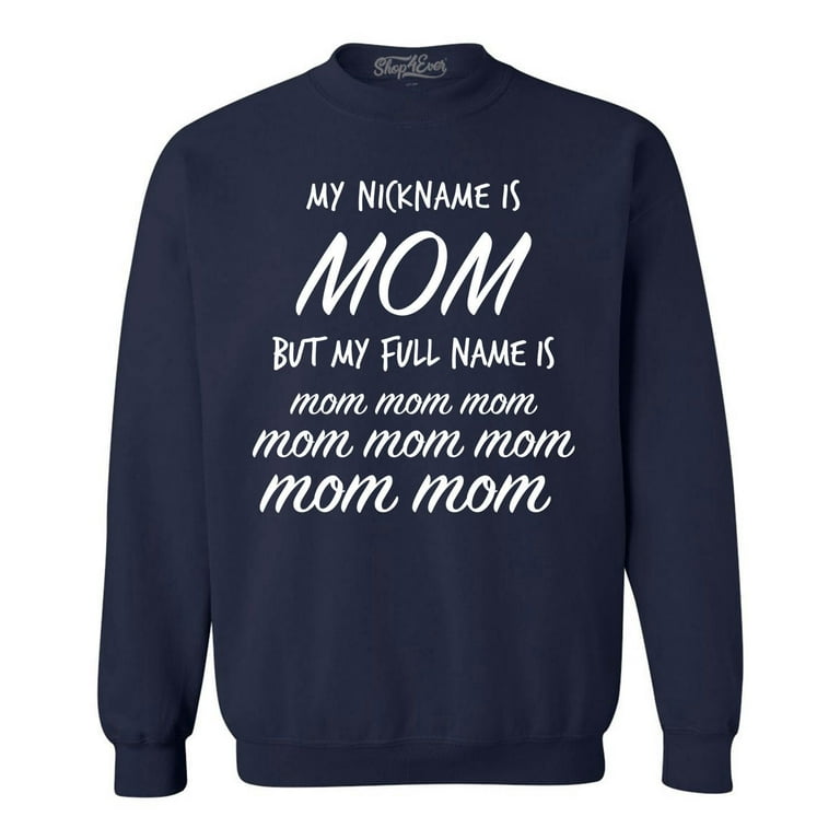 Name brand crew neck sweatshirts hot sale